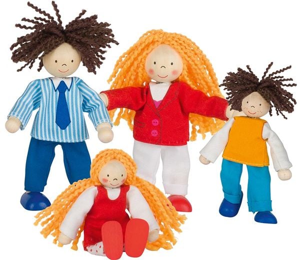 Goki Biegepuppen Lifestyle Familie, er Set