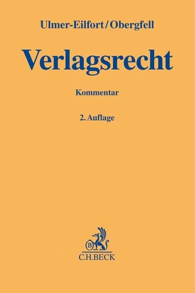 Produktbild: Verlagsrecht