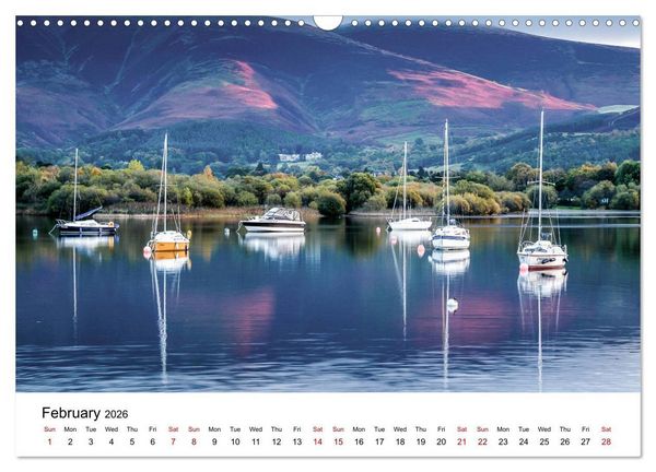 Produktbild: Lake District Secrets (Wall Calendar 2026 DIN A3 landscape), CALVENDO 12 Month Wall Calendar