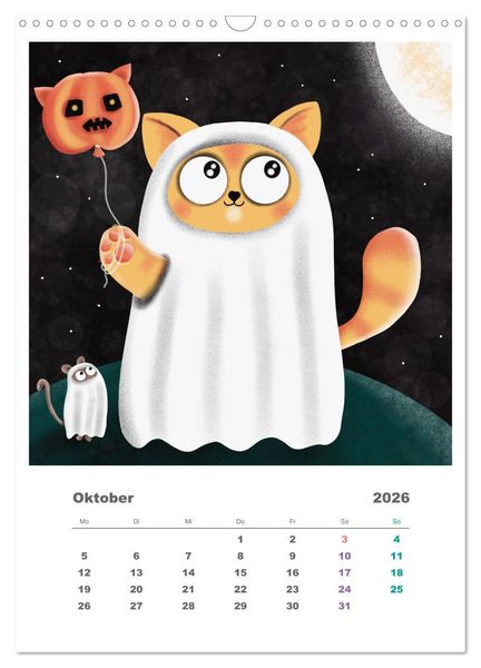 Produktbild: Leopold der Dritte - Ein Kater zum Knuddeln (Wandkalender 2026 DIN A3 hoch), CALVENDO Monatskalender