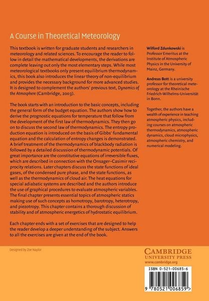 Produktbild: Thermodynamics of the Atmosphere