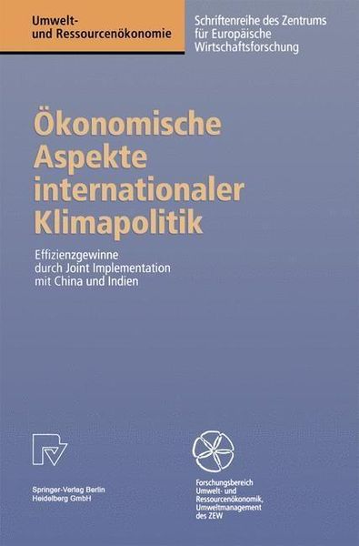 Produktbild: &Ouml;konomische Aspekte internationaler Klimapolitik