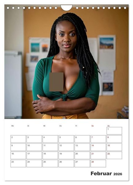 Produktbild: Schreibtischs&uuml;nden (Wandkalender 2026 DIN A4 hoch), CALVENDO Monatskalender