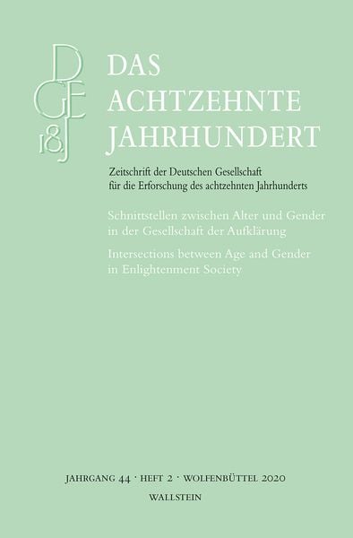 Produktbild: Das achtzehnte Jahrhundert 44/2