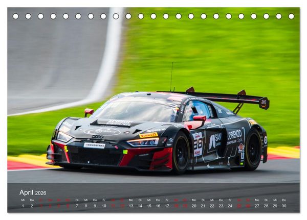 Produktbild: Motorsport aus Ingolstadt (Tischkalender 2026 DIN A5 quer), CALVENDO Monatskalender