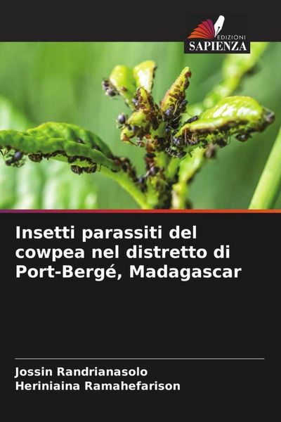 Produktbild: Insetti parassiti del cowpea nel distretto di Port-Berg&eacute;, Madagascar