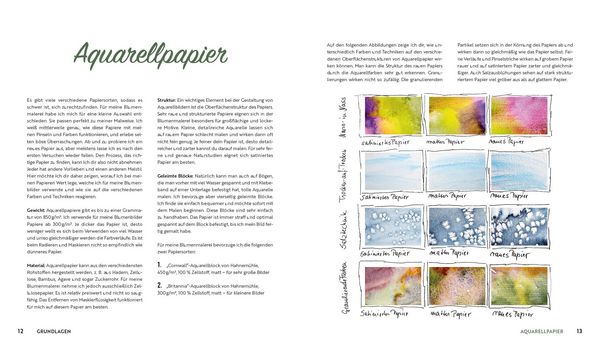Produktbild: Aquarell-Effekte Blumen