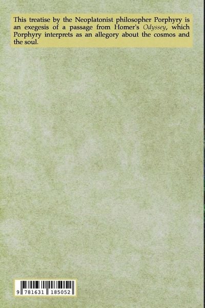Produktbild: On the Cave of the Nymphs in the Odyssey