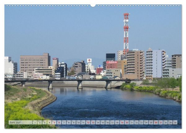 Produktbild: St&auml;dte in Japan (Wandkalender 2027 DIN A2 quer), CALVENDO Monatskalender