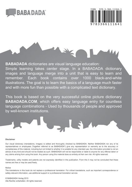 Produktbild: Dansk - Tatar (latin characters) (in latin script), billedordbog, BW