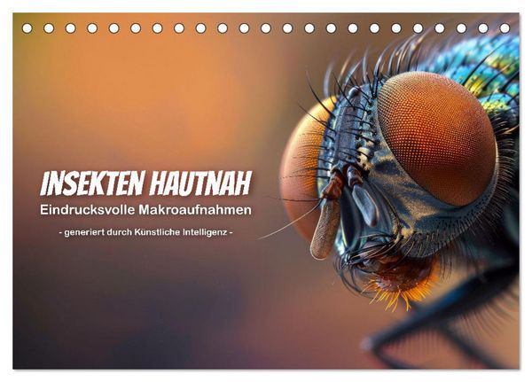 Produktbild: Insekten hautnah (Tischkalender 2026 DIN A5 quer), CALVENDO Monatskalender