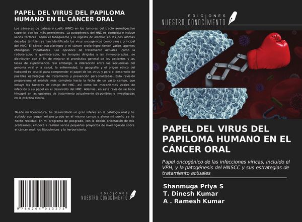 Produktbild: Papel Del Virus Del Papiloma Humano En El C&aacute;ncer Oral