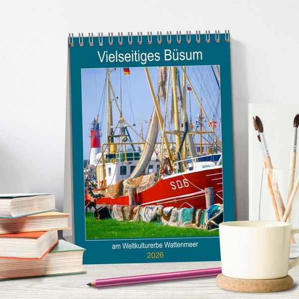 Produktbild: Vielseitiges B&uuml;sum (Tischkalender 2026 DIN A5 hoch), CALVENDO Monatskalender