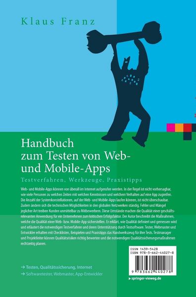Produktbild: Handbuch zum Testen von Web- und Mobile-Apps