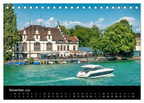 Produktbild: Konstanz Architektur (Tischkalender 2026 DIN A5 quer), CALVENDO Monatskalender