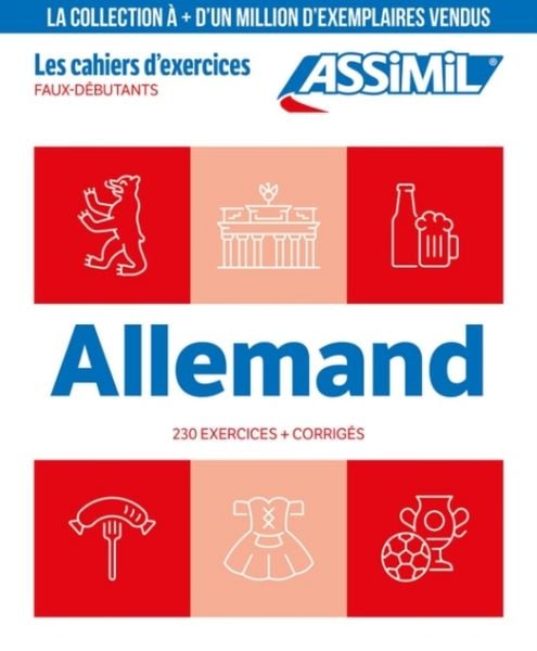 Produktbild: German Beginner Exercise Book for French Speakers