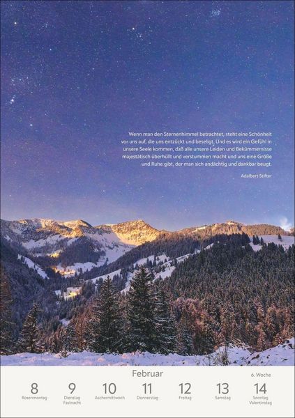 Produktbild: Literaturkalender Natur Wochen-Kulturkalender 2027