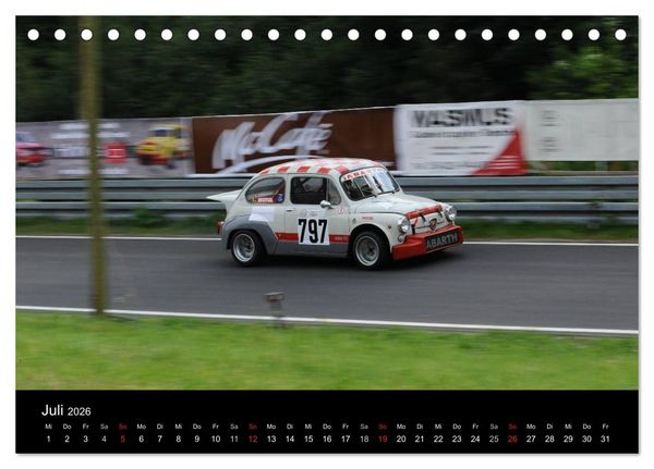 Produktbild: Auto - Bergrennen (Tischkalender 2026 DIN A5 quer), CALVENDO Monatskalender