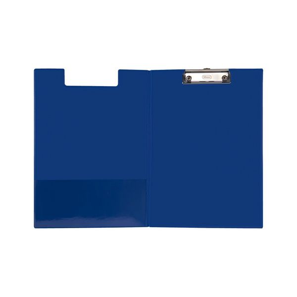 Produktbild: Idena Klemmbrettmappe PVC beschichtet blau DIN A4
