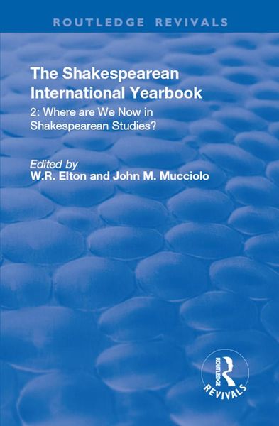 Produktbild: The Shakespearean International Yearbook: Where are We Now in Shakespearean Studies?