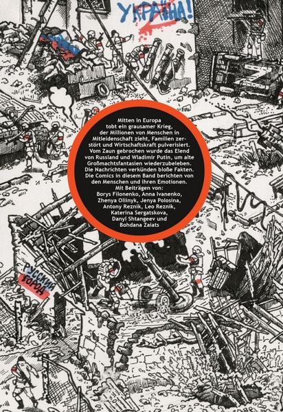 Produktbild: UKRAINE COMICS - Leben in der Kriegszone