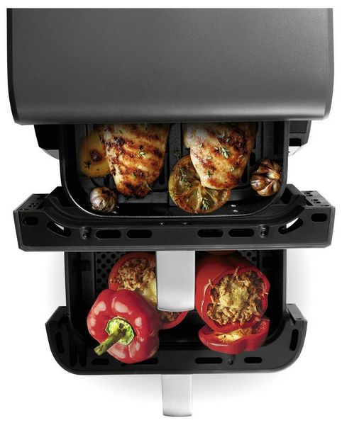 Produktbild: GourmetMaxx 16404 Hei&szlig;luft-Fritteuse 10l 2500W Antihaftbeschichtung, BPA-frei, Cool-Touch-Geh&auml;use, digitaler Timer, Grillfunktion