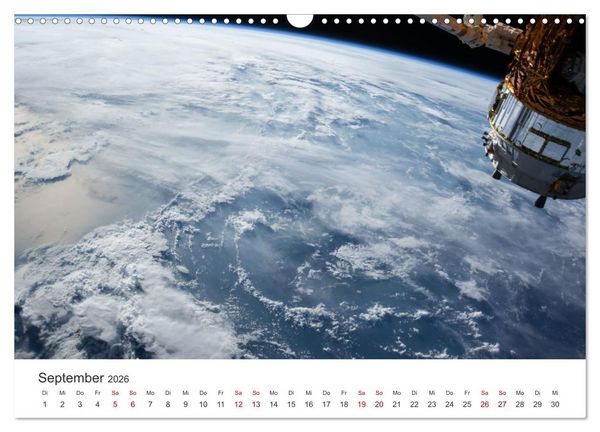 Produktbild: Satellitenbilder - Spektakul&auml;re Aufnahmen aus dem Weltall (Wandkalender 2026 DIN A3 quer), CALVENDO Monatskalender