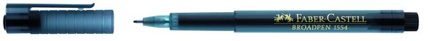 Produktbild: Faber-Castell Fineliner Broadpen 1554 schwar