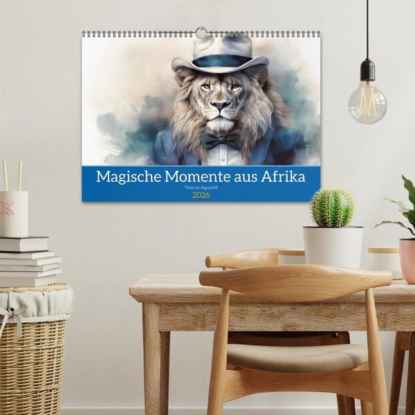 Produktbild: Magische Momente aus Afrika (Wandkalender 2026 DIN A3 quer), CALVENDO Monatskalender