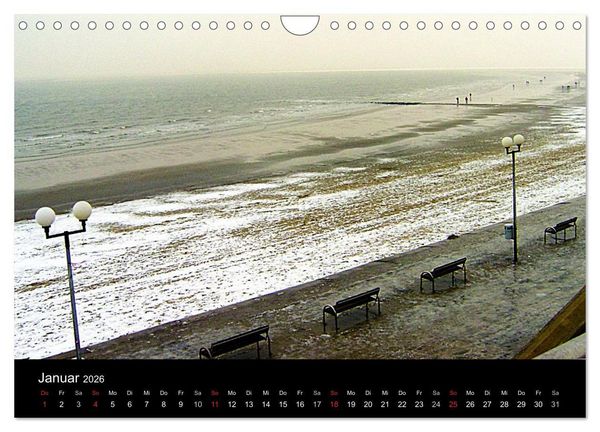 Produktbild: Borkum (Wandkalender 2026 DIN A4 quer), CALVENDO Monatskalender