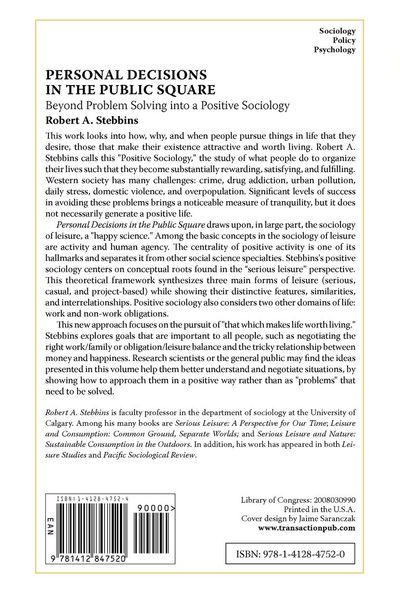 Produktbild: Personal Decisions in the Public Square