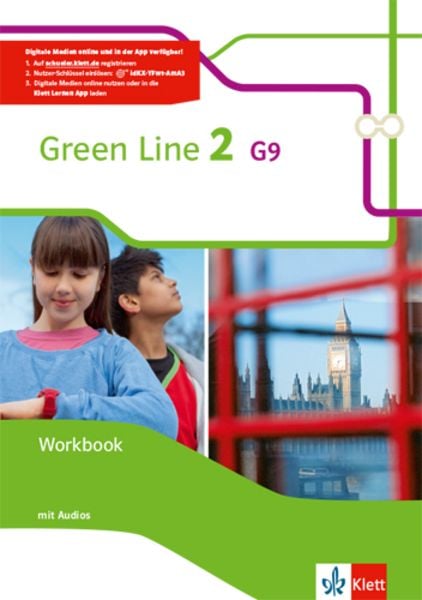 Green Line 2 G9. Workbook + Nutzerschlüssel Klasse 6