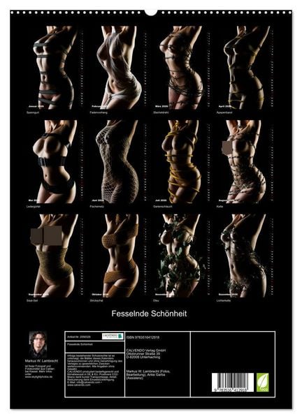 Produktbild: Fesselnde Sch&ouml;nheit (hochwertiger Premium Wandkalender 2026 DIN A2 hoch), Kunstdruck in Hochglanz