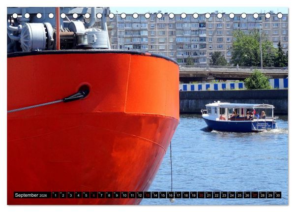 Produktbild: Kaliningrad - Das russische K&ouml;nigsberg (Tischkalender 2026 DIN A5 quer), CALVENDO Monatskalender