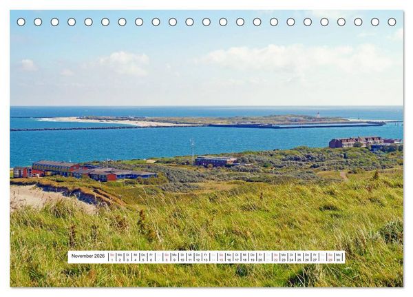Produktbild: Hochsee-Insel Helgoland (Tischkalender 2026 DIN A5 quer), CALVENDO Monatskalender