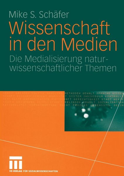Produktbild: Wissenschaft in den Medien