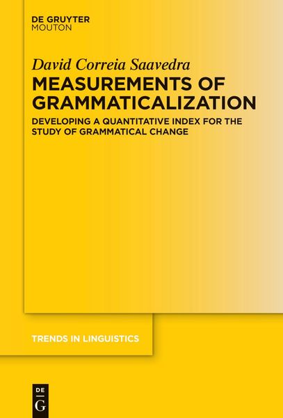 Produktbild: Measurements of Grammaticalization