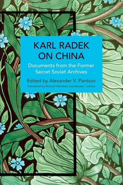 Produktbild: Karl Radek on China