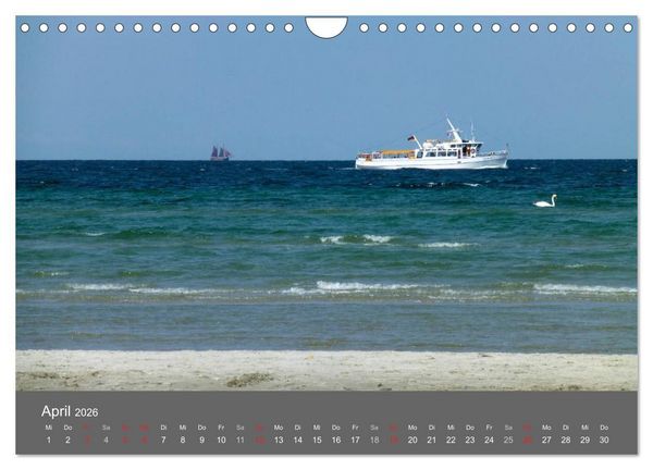 Produktbild: Boltenhagen - Meer erleben (Wandkalender 2026 DIN A4 quer), CALVENDO Monatskalender