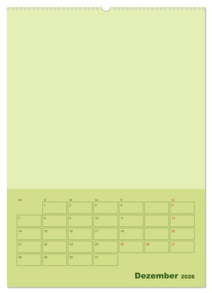 Produktbild: Bastel Terminkalender (Wandkalender 2026 DIN A2 hoch), CALVENDO Monatskalender
