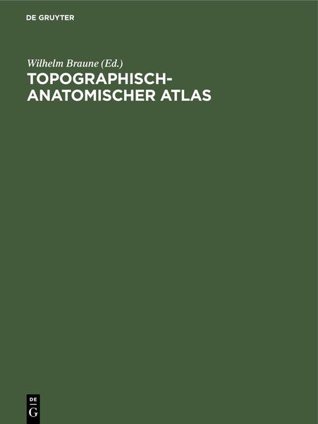 Produktbild: Topographisch-Anatomischer Atlas