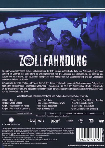 Produktbild: Zollfahndung (DDR TV-Archiv) [2 DVDs]