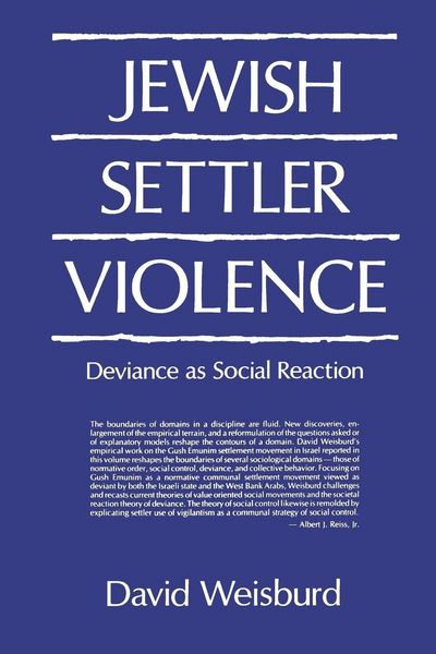 Produktbild: Jewish Settler Violence