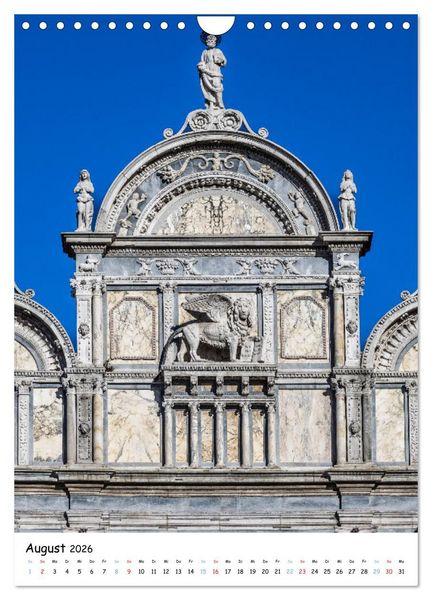 Produktbild: Venedig - Magische Impressionen (Wandkalender 2026 DIN A4 hoch), CALVENDO Monatskalender