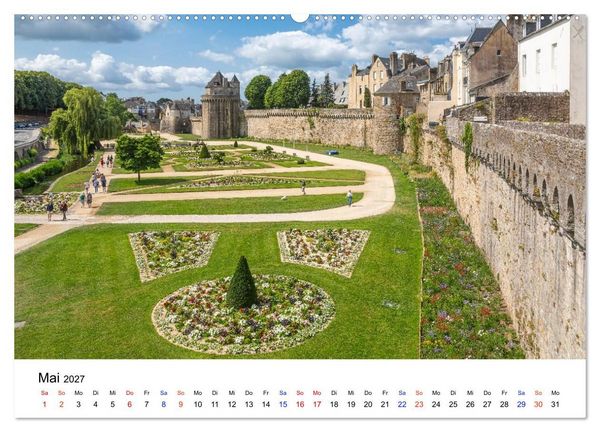 Produktbild: Morbihan - Eine Entdeckungsreise in den S&uuml;den der Bretagne (Wandkalender 2027 DIN A2 quer), CALVENDO Monatskalender
