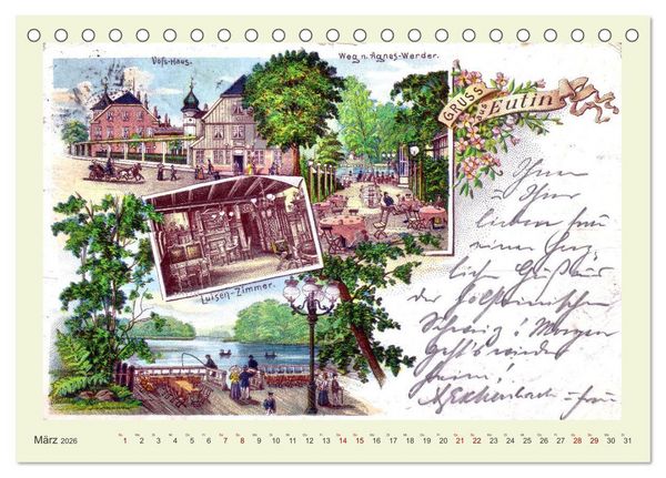 Produktbild: Gru&szlig; aus Eutin (Tischkalender 2026 DIN A5 quer), CALVENDO Monatskalender