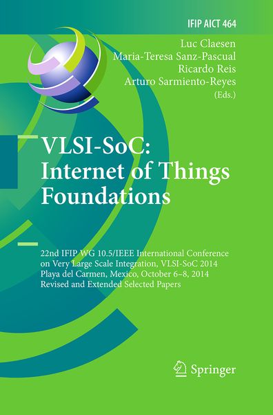 Produktbild: VLSI-SoC: Internet of Things Foundations