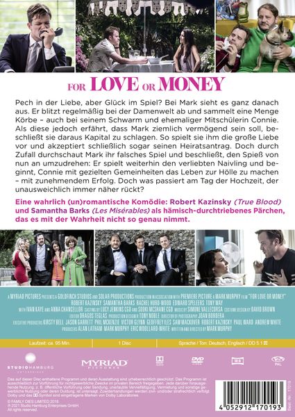 Produktbild: For Love Or Money