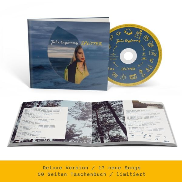 Julia Engelmann: Splitter (Deluxe Version: CD + Taschenbuch)