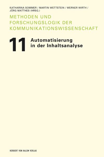 Produktbild: Automatisierung in der Inhaltsanalyse